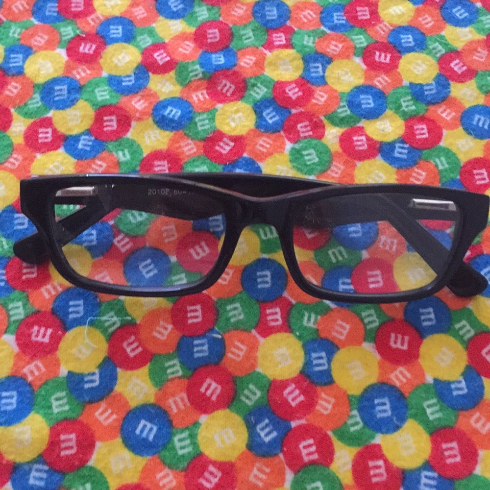 Glasses black used no tear scuffs selling  frame